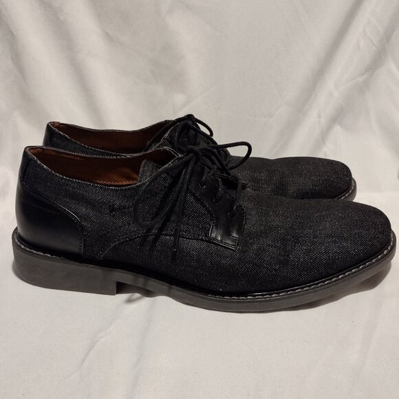 🌎 Guess || 9 Black Denim Oxford - Picture 3 of 7